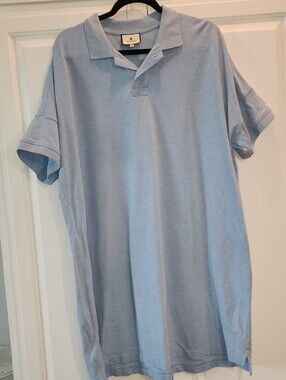 Tuckernuck Size XL Baby Blue Men’s Polo